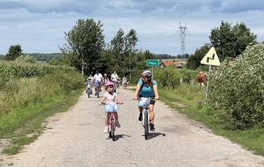 Uczestniczki rajdu