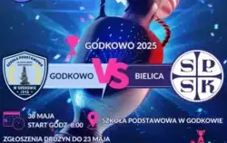 Informacja z napisem Turniej o Puchar Wójta Gminy Godkowo