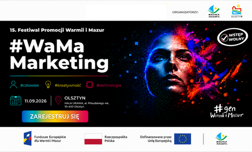 Plakat  z informacajami o wydarzeniu
