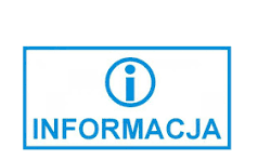 Napis infromacja