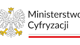 Napis Miniesterstwo Cyfryzacji i godło