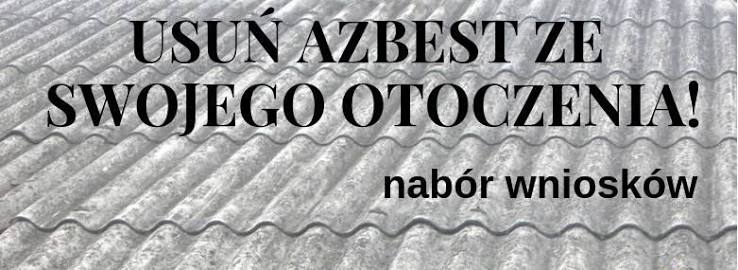 Tekst usuń azbest